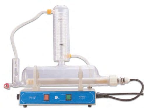 Distillatore DIS 3 – 3 l/h, vetro borosilicato