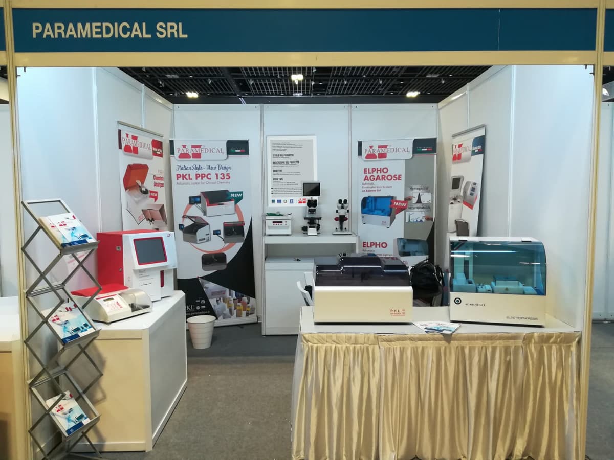 Stand Paramedical alla fiera Medlab Asia Pacific Singapore 2019