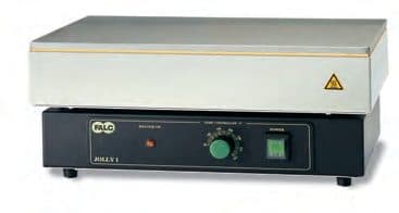 Piastra riscaldante in alluminio Jolly 1 analogica – Jolly 1 - termoregolatore analogico con sonda ad espansione di fluido