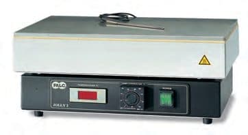 Piastra riscaldante in alluminio Jolly 2 digitale – Jolly 2 - termoregolatore elettronico PB con termocoppia J e termometro digitale con sonda PT 100