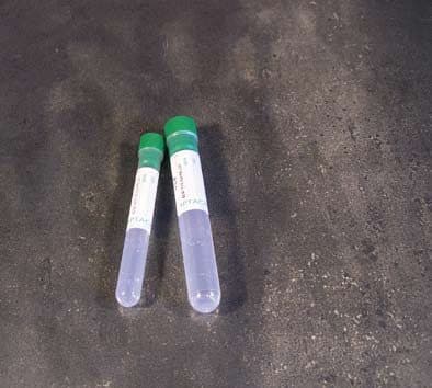 Provette con K3 EDTA - tappo verde scuro – K3 EDTA per 2,5 ml di sangue - provette Ø 12 x 86 mm