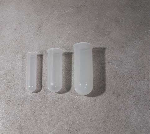 Provette cilindriche in polipropilene – 75 ml - Ø 35 x 100 mm